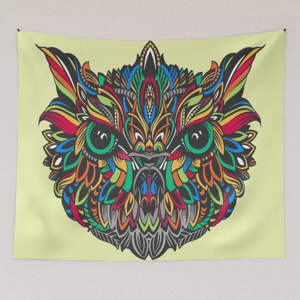 Item preview, Colorful owl designed and sold by Magdalena-7.