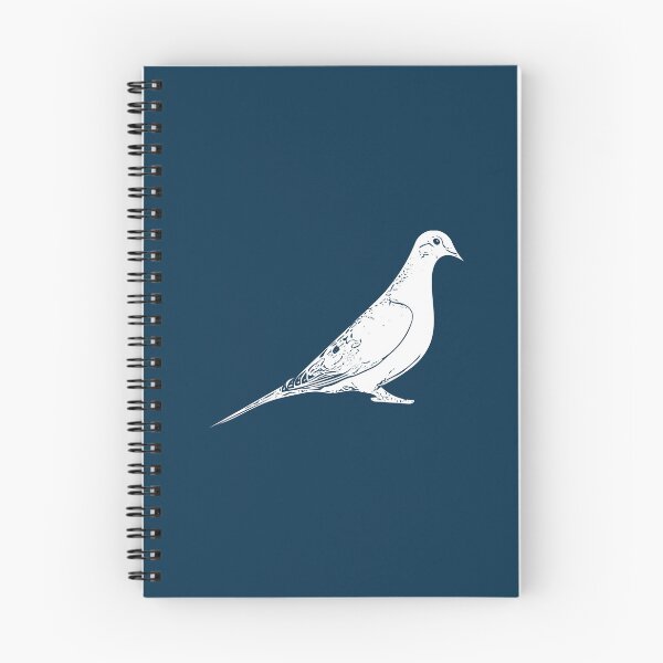 Item preview, Mourning Dove White Design  designed and sold by designsasstultd.