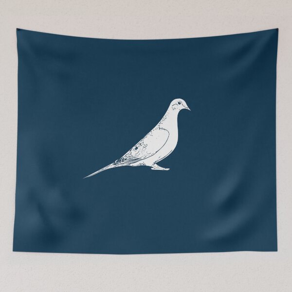 Item preview, Mourning Dove White Design  designed and sold by designsasstultd.