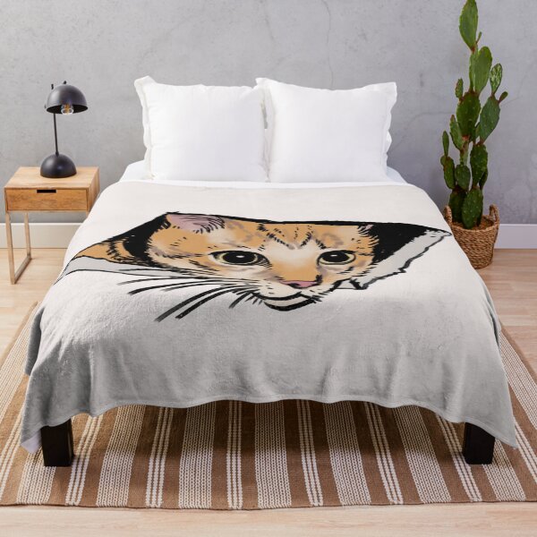 Item preview, Ransroom draws the ceiling cat meme / funny animal meme designed and sold by RansRoom.