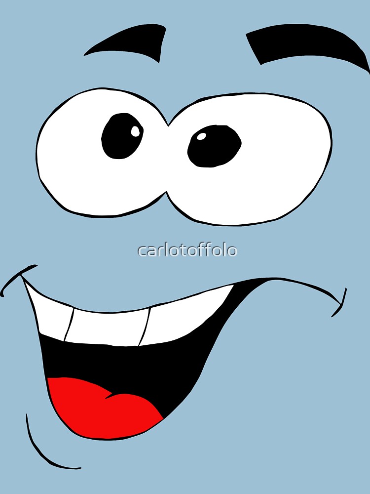 "Smiley face cartoon character - Vector" T-shirt by carlotoffolo