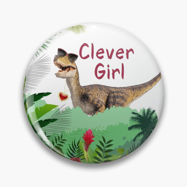 Artikelvorschau, Cleveres Velociraptor-Mädchen entworfen und verkauft von Deborah Smith.