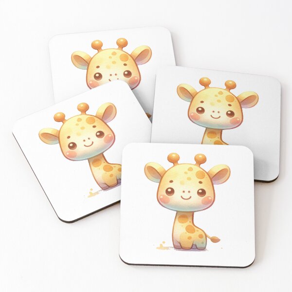 Item preview, Adorable Smiling Giraffe Cartoon designed and sold by GracePaigePlaza.