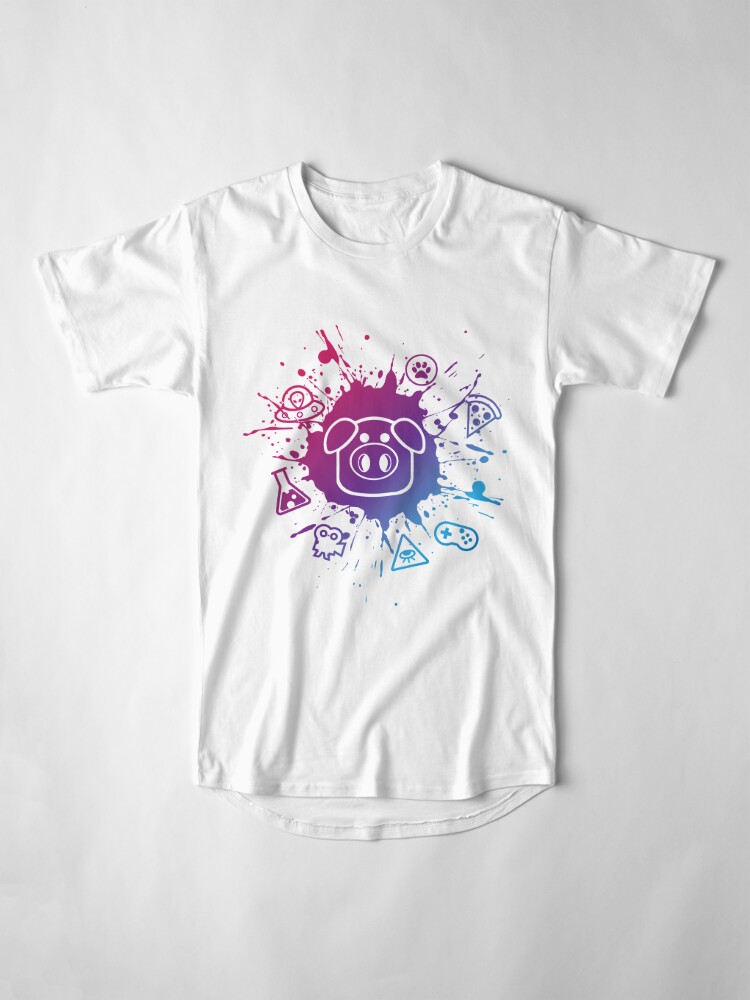 colour splat t shirt