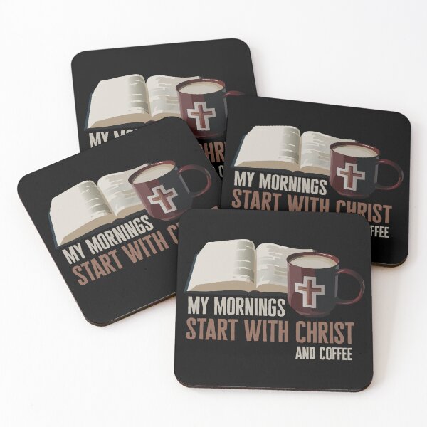 Item preview, Christ and Coffee Morning Bible Reading designed and sold by WBGraphix.