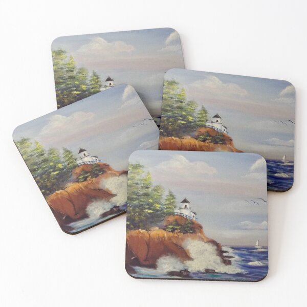 Item preview, Lighthouse on the edge designed and sold by 507NancyArt.