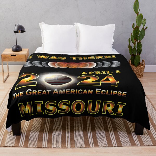 Item preview, Total Eclipse - 2024 - I was There w Yellow Outline - MISSOURI designed and sold by Military Insignia Products.