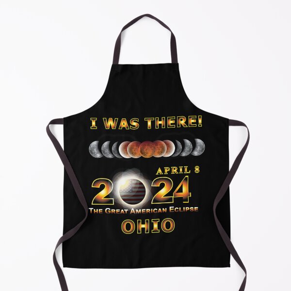 Item preview, Total Eclipse - 2024 - I was There w Yellow Outline - OHIO designed and sold by Military Insignia Products.