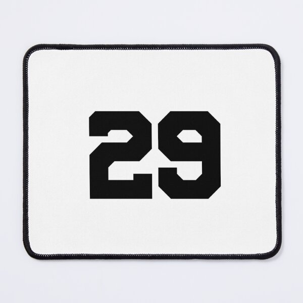 Item preview, 29, twenty-nine, black, University designed and sold by Numbers-Art.