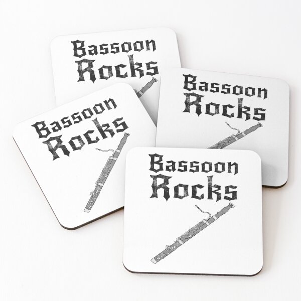 Item preview, Bassoon Rocks, Bassoonist Woodwind Player Heavy Rock Musician designed and sold by doodlerob.