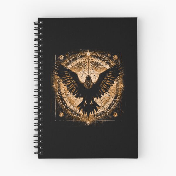 Item preview, Lords of Darkness, Raven, Pentagram, Eclipse designed and sold by CrisMor-Art.
