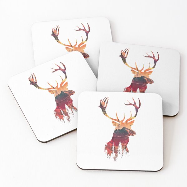 Item preview, Deer Nature Landscape designed and sold by NicolasGlowArt.