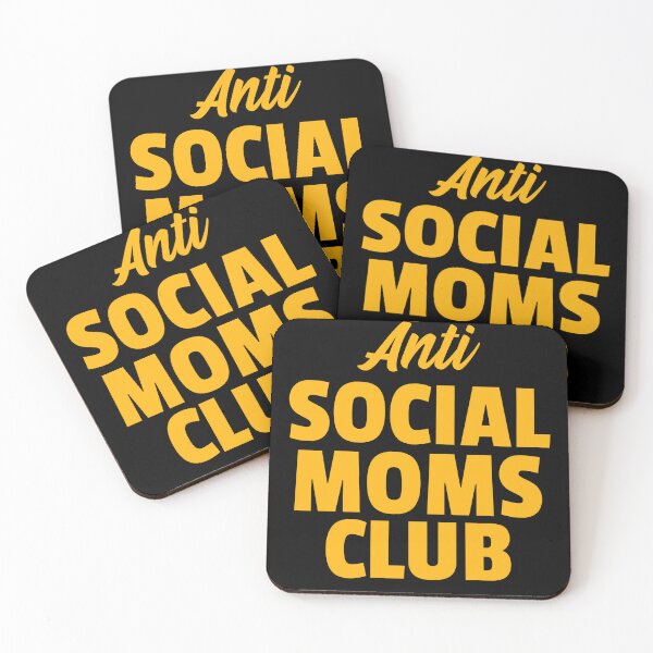 Item preview, Anti Social Moms Club designed and sold by 87-Aesthetics.
