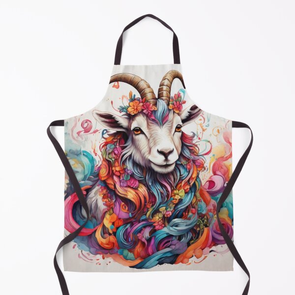 Item preview, Goat doodle art designed and sold by shokA Design.