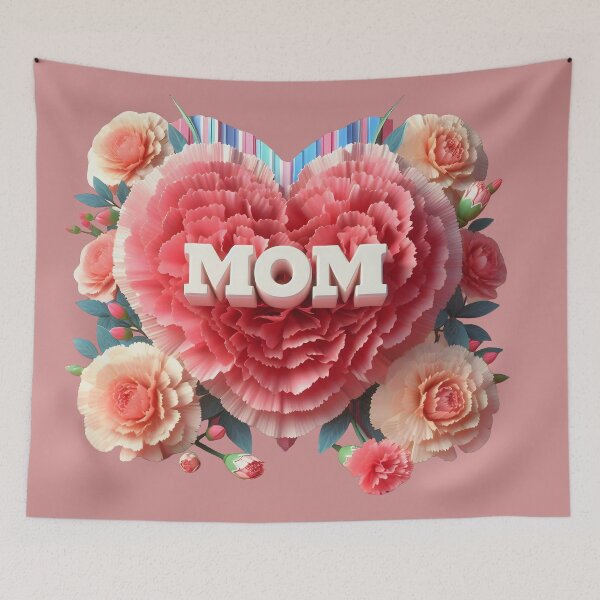 Item preview,  3D Flower Heart for Mom 2024: Exclusive detail designed and sold by sofia1971.
