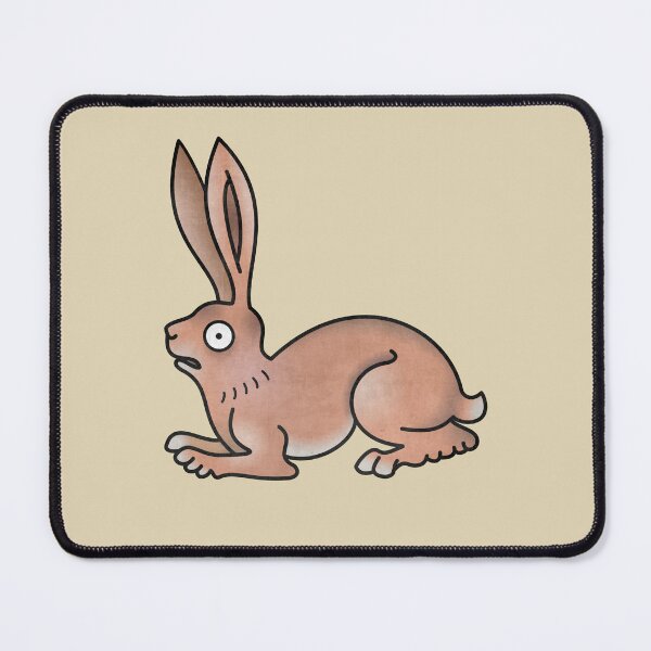 Item preview, Medieval Marginalia Rabbit with piercing look designed and sold by MargiKnights.