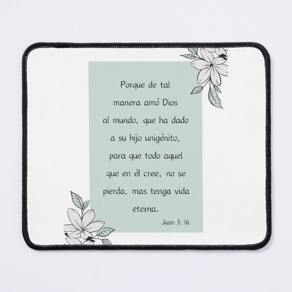 Item preview, Bible Verse John 3:16 In Spanish designed and sold by bible-prints.