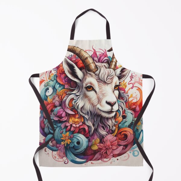 Item preview, Goat doodle art designed and sold by shokA Design.