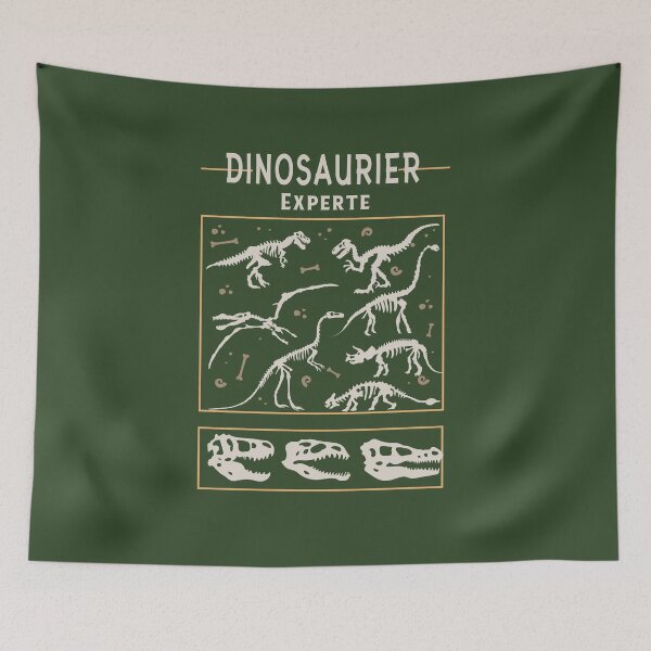 Item preview, Dinosaur Expert Dino Skeletons Motif For Children designed and sold by Ecmoprints.