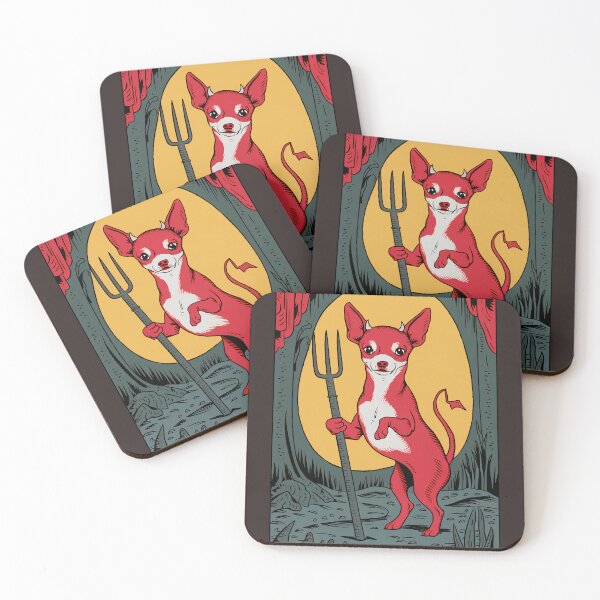 Item preview, Chihuahua El Diablo perito Tarot card designed and sold by Cord75.