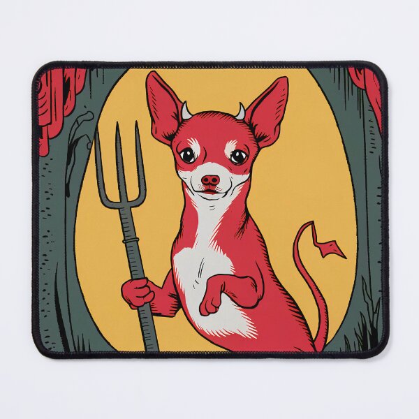 Item preview, Chihuahua El Diablo perito Tarot card designed and sold by Cord75.