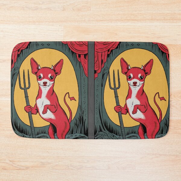 Item preview, Chihuahua El Diablo perito Tarot card designed and sold by Cord75.