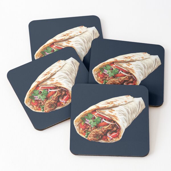 Item preview, Middle Eastern Food - Shawarma designed and sold by Alicia Chee.