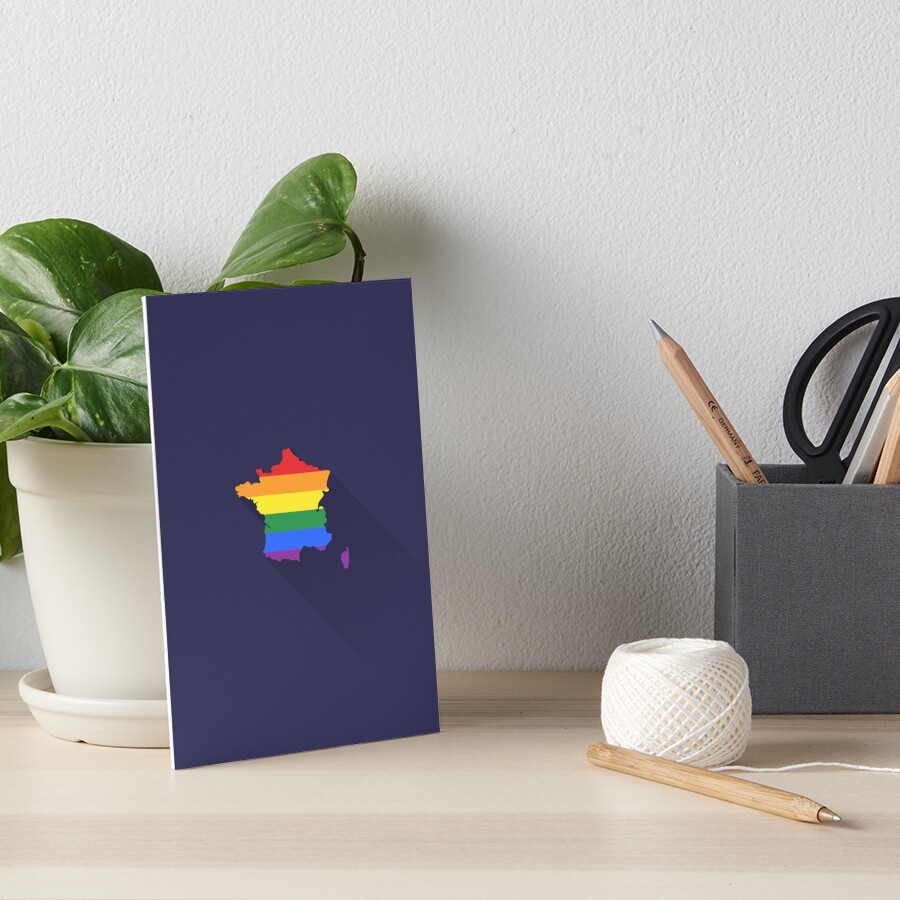 Item preview, Art Board Print designed and sold by FunFlags.