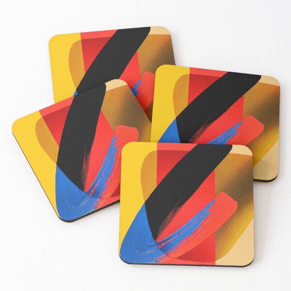 Item preview, Colorful Modern Abstract Mixed Media Graphic designed and sold by Jselz.