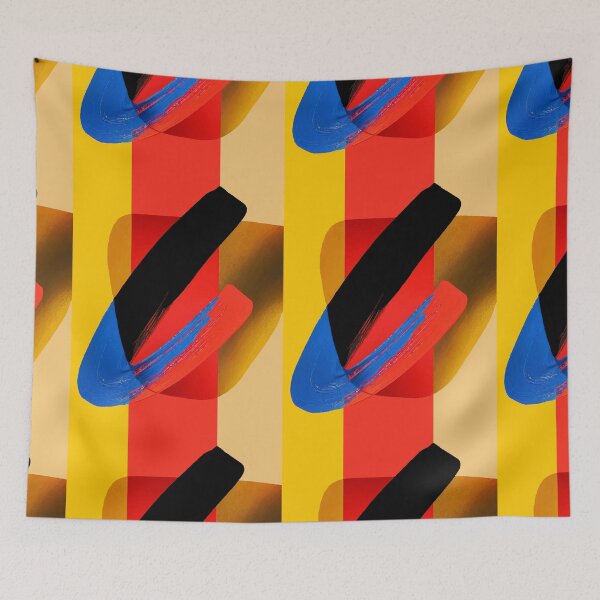 Item preview, Colorful Modern Abstract Mixed Media Graphic designed and sold by Jselz.