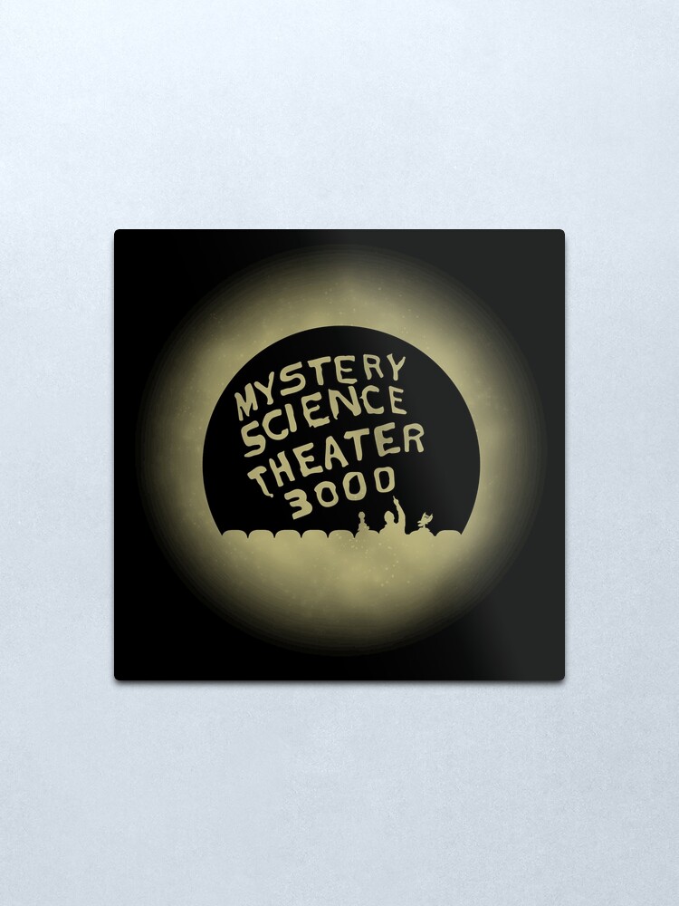 Alternate view of MST3K - Spray Metal Print