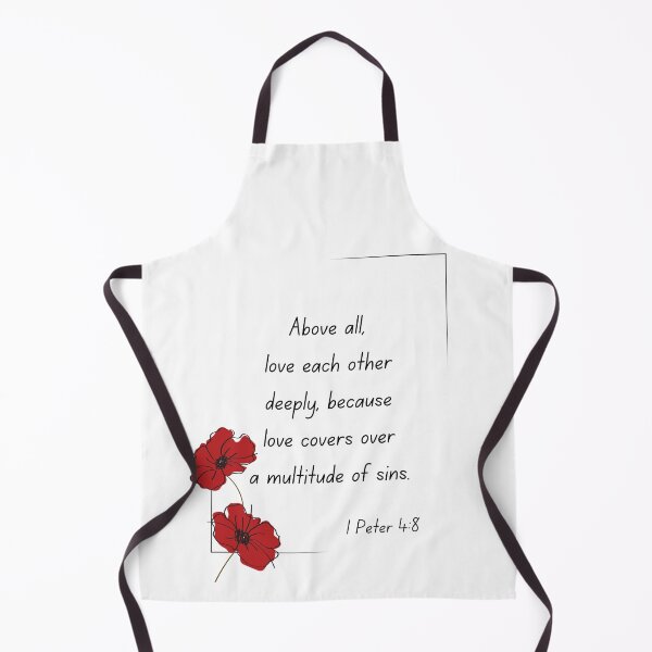 Item preview, 1 Peter 4:8 Scripture | Bible Verse About Love designed and sold by bible-prints.
