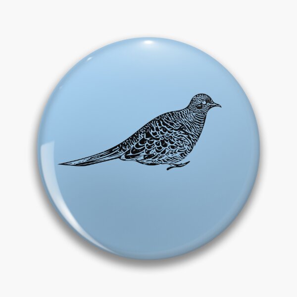 Item preview, Inca Dove Black Design  designed and sold by designsasstultd.