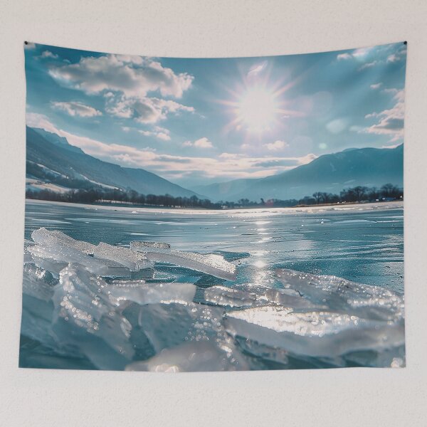 Item preview, Frozen Lake Photography designed and sold by nomiraclehere.