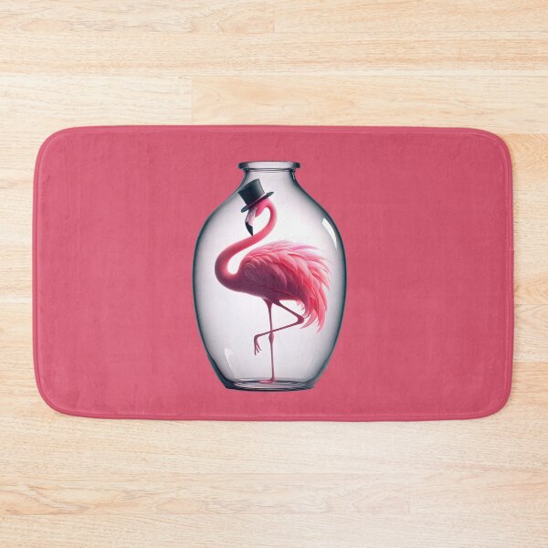 Item preview, Mr. Flamingo in a Bottle Looking Dapper designed and sold by CarolM.