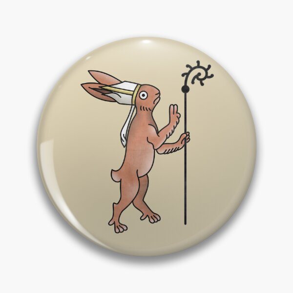 Item preview, Medieval Marginalia Rabbit Pope designed and sold by MargiKnights.