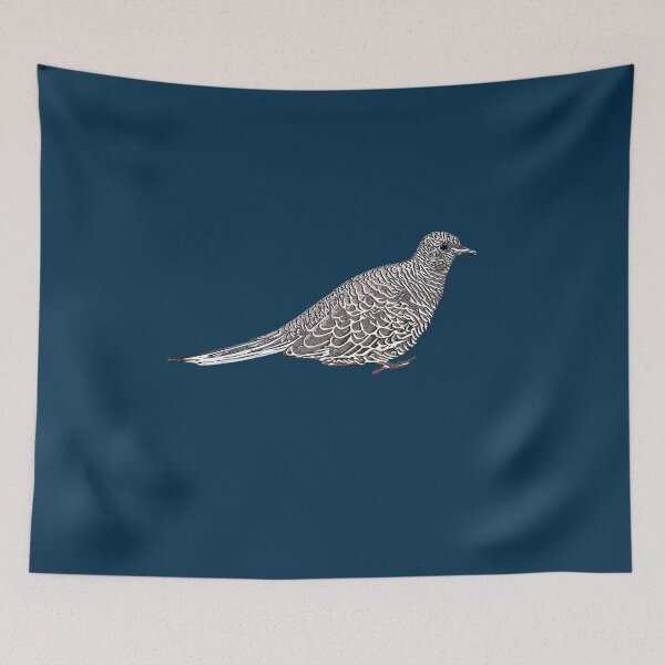 Item preview, Inca Dove White Alternate Design  designed and sold by designsasstultd.