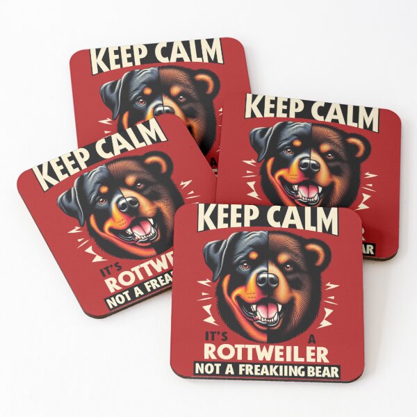 Item preview, Keep Calm It's a Rottweiler not a Bear designed and sold by 123ks.