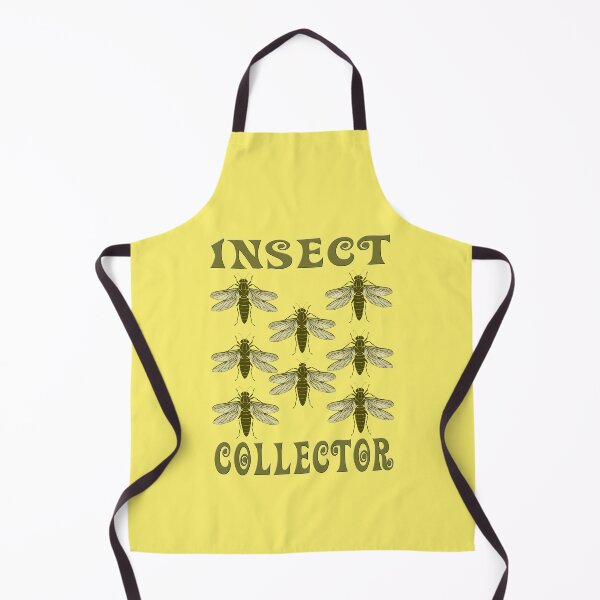 Item preview, Cicada pattern Insect collector entomology yellow designed and sold by AlchemyColor.