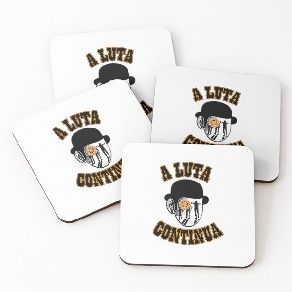 Item preview, A LUTA CONTINUA CLOCKWORK ORANGE designed and sold by Threads & Fabrics.