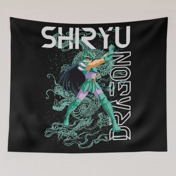 Item preview, SHIRYU KNIGHTS OF THE ZODIAC designed and sold by AvalonTshirts.