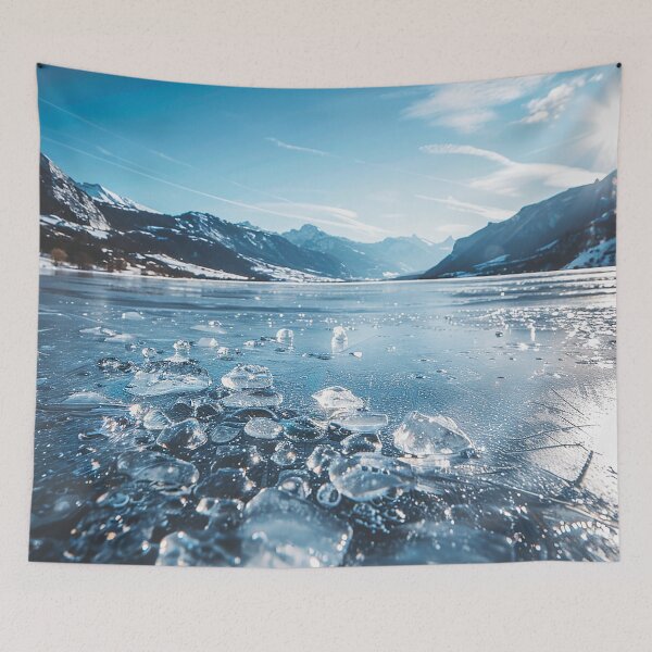 Item preview, Frozen Lake Photography designed and sold by nomiraclehere.