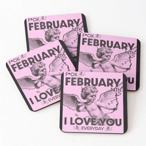 Item preview, Anti Valentines Day, Black - February 14th  designed and sold by Jordanzzz.