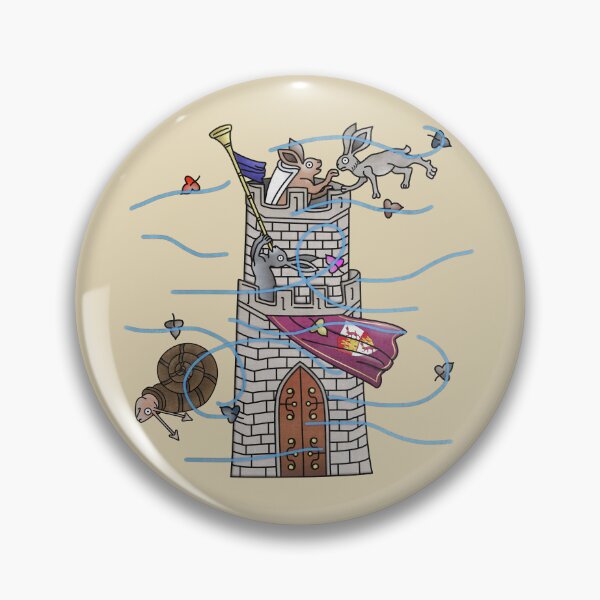 Item preview, Windy day in the kingdom of Marginalia designed and sold by MargiKnights.