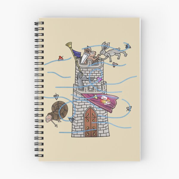 Item preview, Windy day in the kingdom of Marginalia designed and sold by MargiKnights.