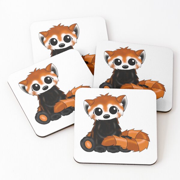 Item preview, cute red panda designed and sold by Pezi-Creation.