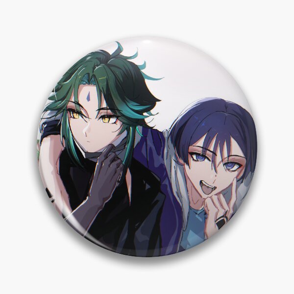Item preview, Xiao and Wanderer Scaramouche Genshin Impact designed and sold by Sapphireicecream.