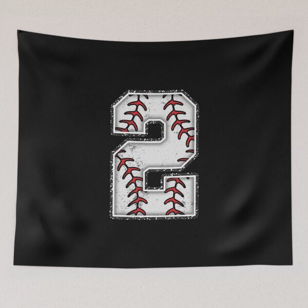 Item preview, baseball number 2 designed and sold by creativechaster.