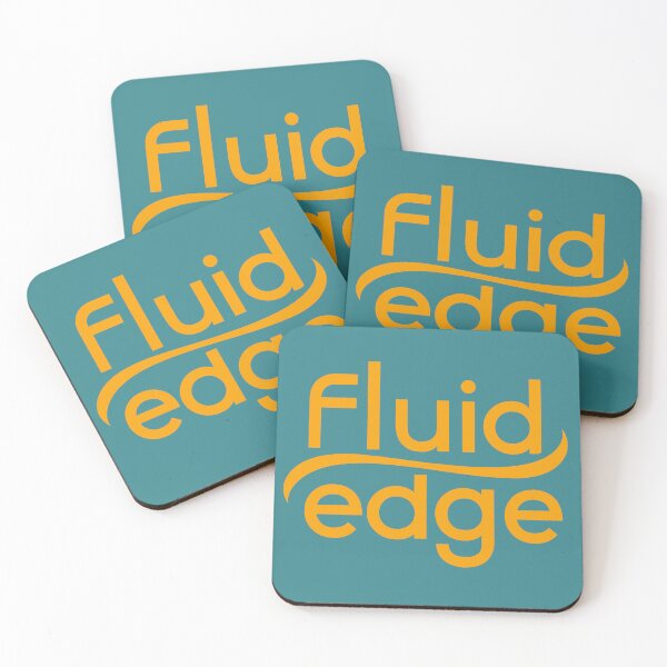 Item preview, FLUID EDGE logo, yellow designed and sold by Time4Space.