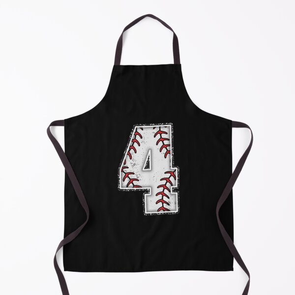 Item preview, baseball number 4 designed and sold by creativechaster.